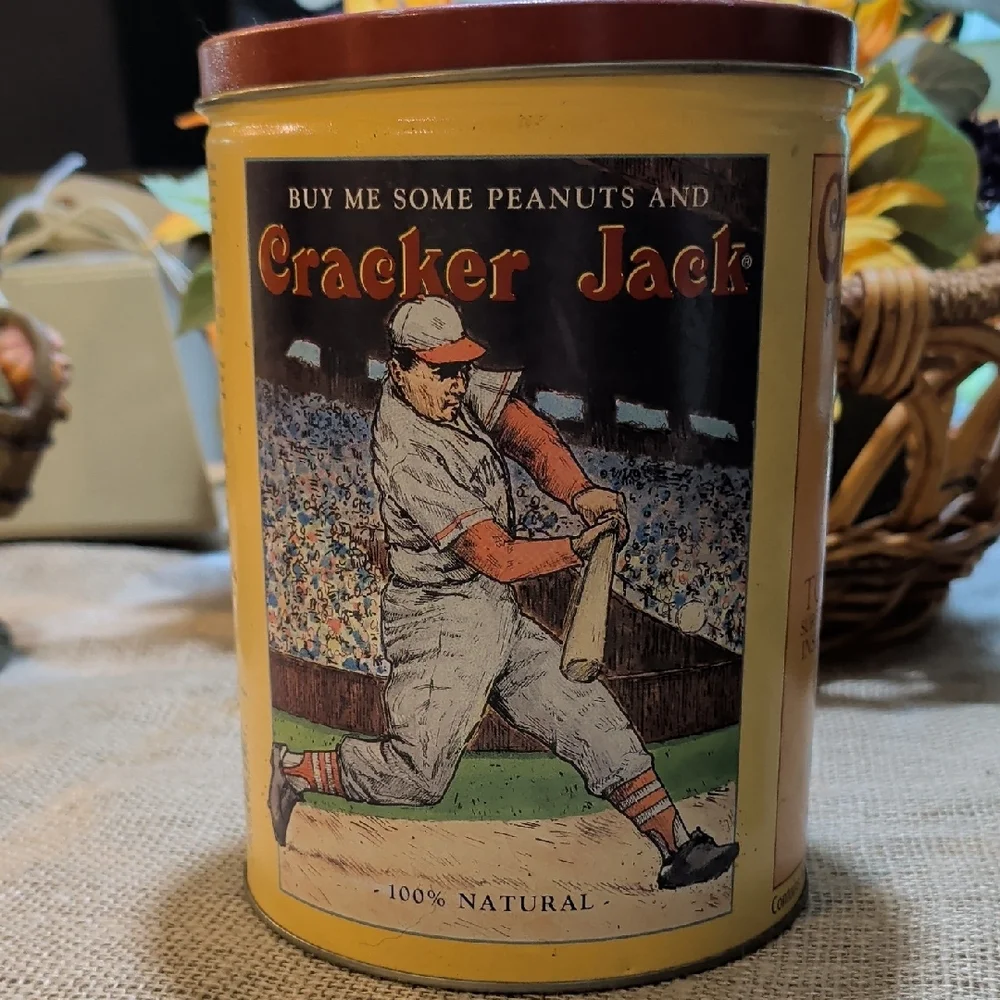 Cracker Jack Collectible Tin, Limited Edition 1991 - Picture 3 of 5